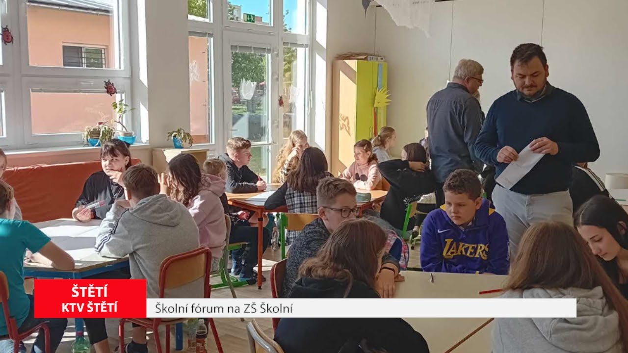 ŠTĚTÍ: Školní fórum na ZŠ Školní