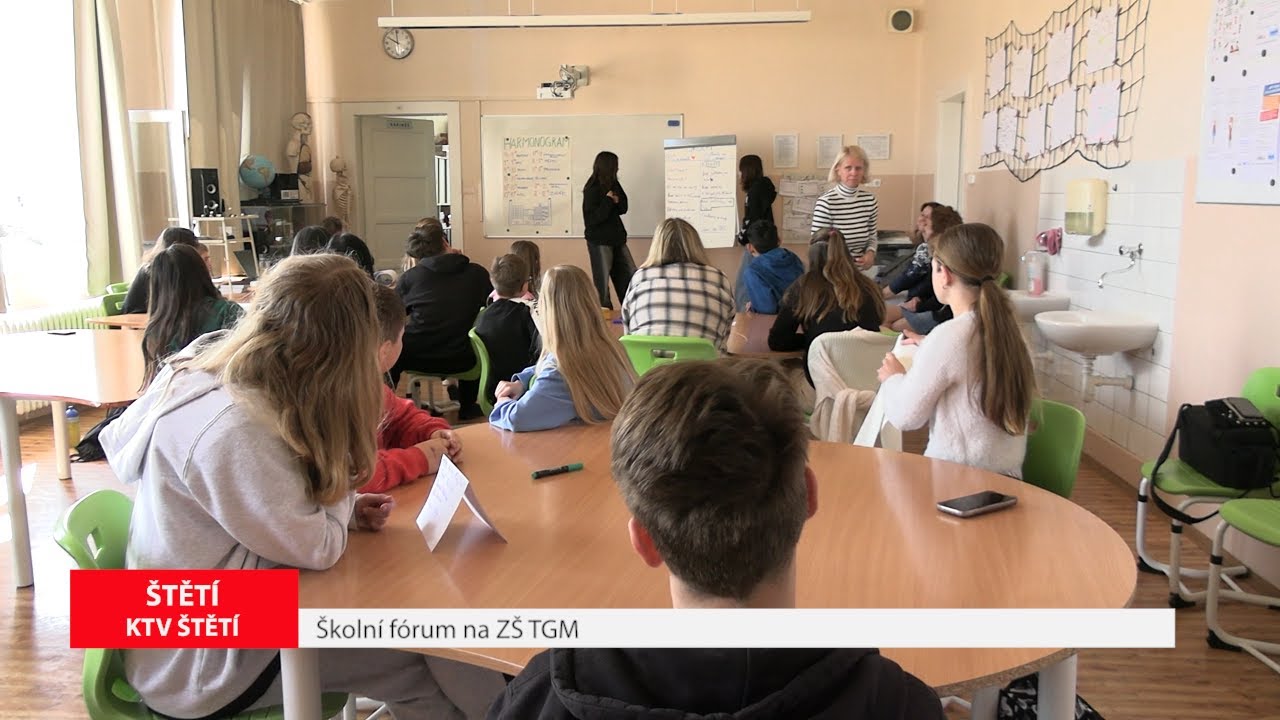 ŠTĚTÍ: Školní fórum na ZŠ TGM