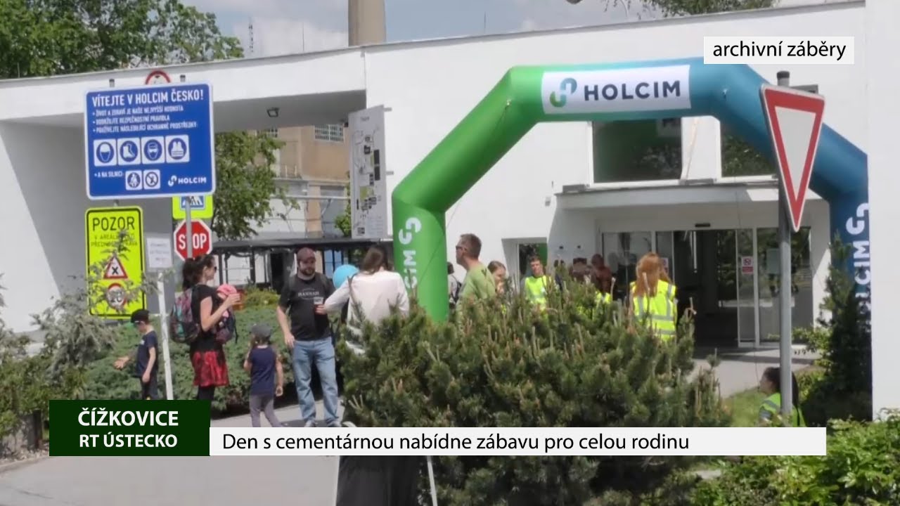 ČÍŽKOVICE: Den s cementárnou nabídne zábavu pro celou rodinu