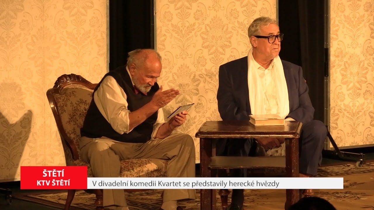 ŠTĚTÍ: V divadelní komedii Kvartet se představily herecké hvězdy