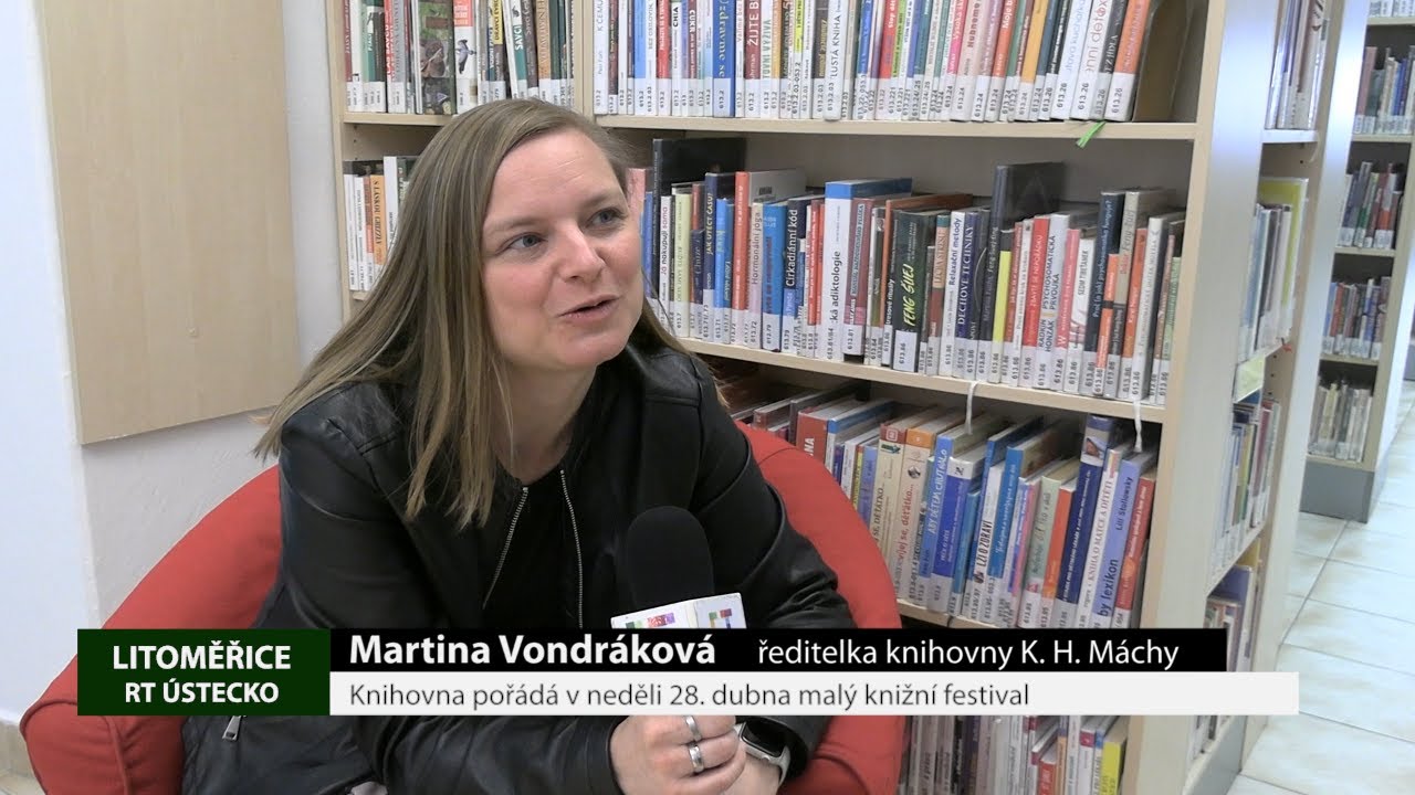 LITOMĚŘICE: Knihovna pořádá v neděli 28. dubna malý knižní festival