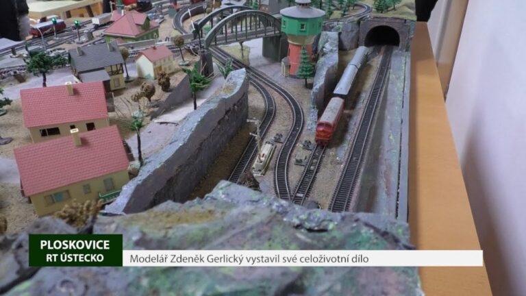 PLOSKOVICE: Modelář Zdeněk Gerlický vystavil své celoživotní dílo
