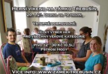 TŘEBUŠÍN: Na zámku se budou hrát deskové hry