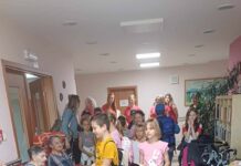 Domov na Dómském pahorku navštívily děti ze ZŠ Bohušovice nad Ohří