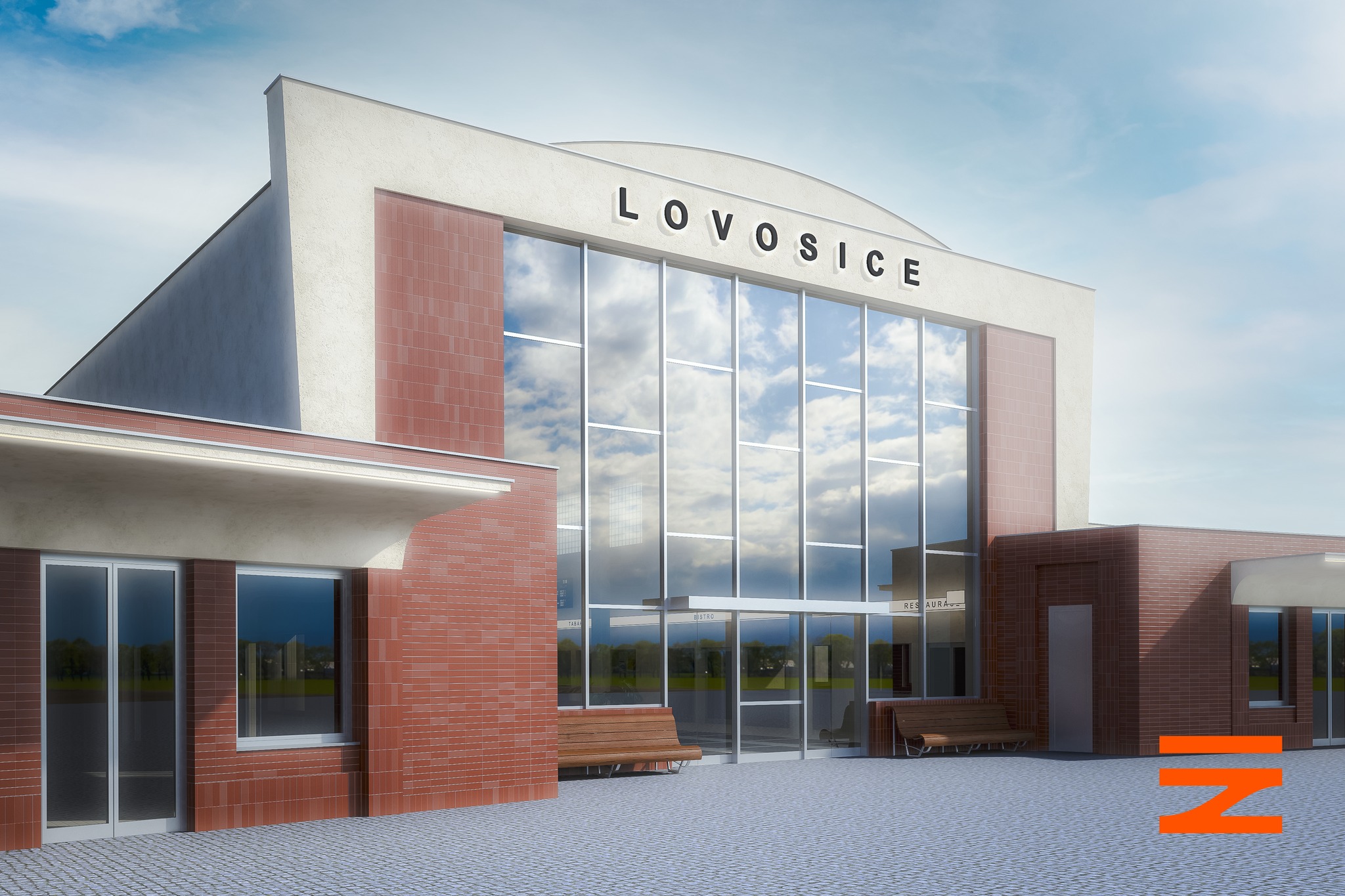 V Lovosicích se pohodlně nastupuje do vlaku, na řadu přichází obnova budovy