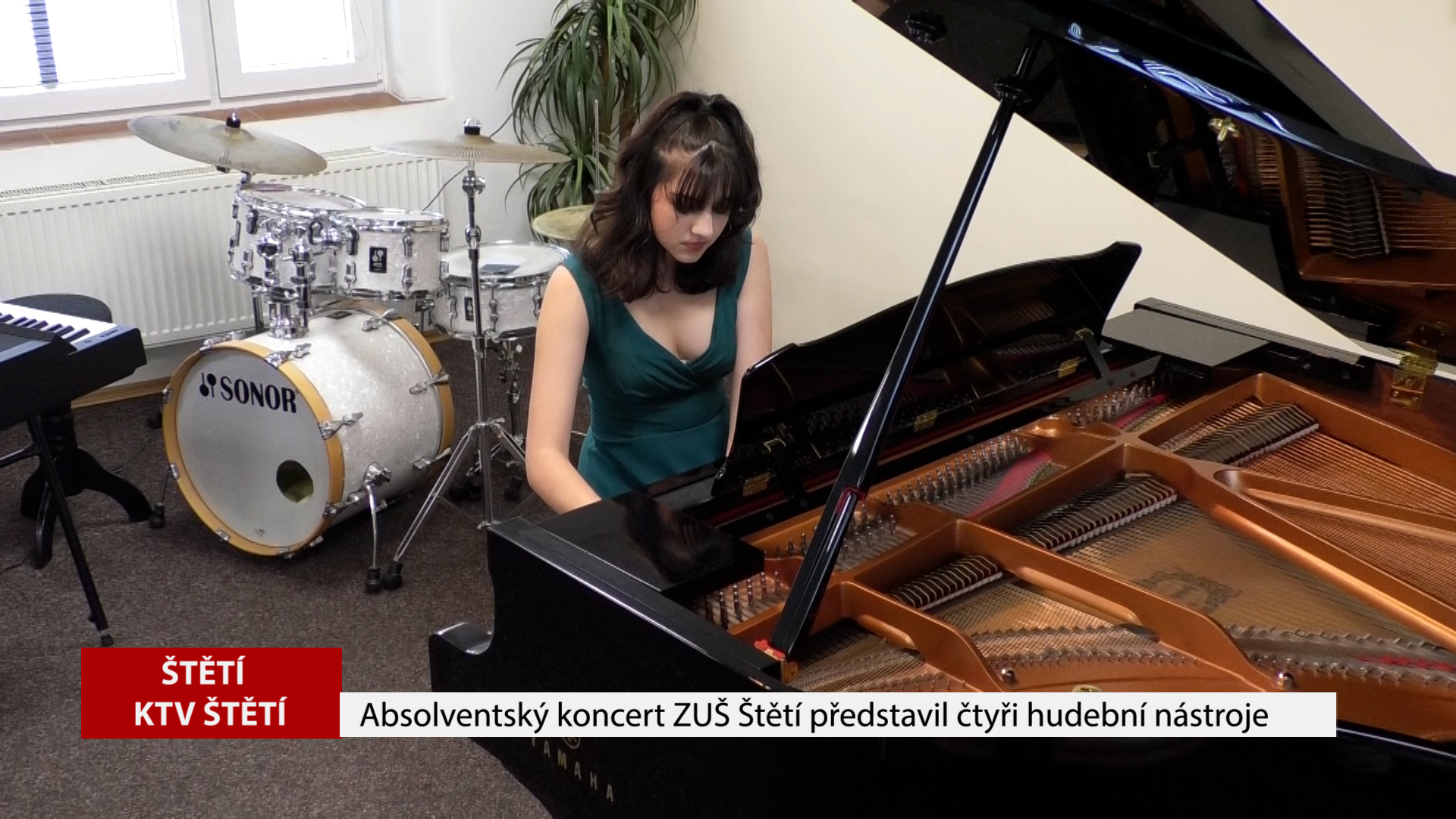 ŠTĚTÍ: Absolventský koncert ZUŠ Štětí představil čtyři hudební nástroje