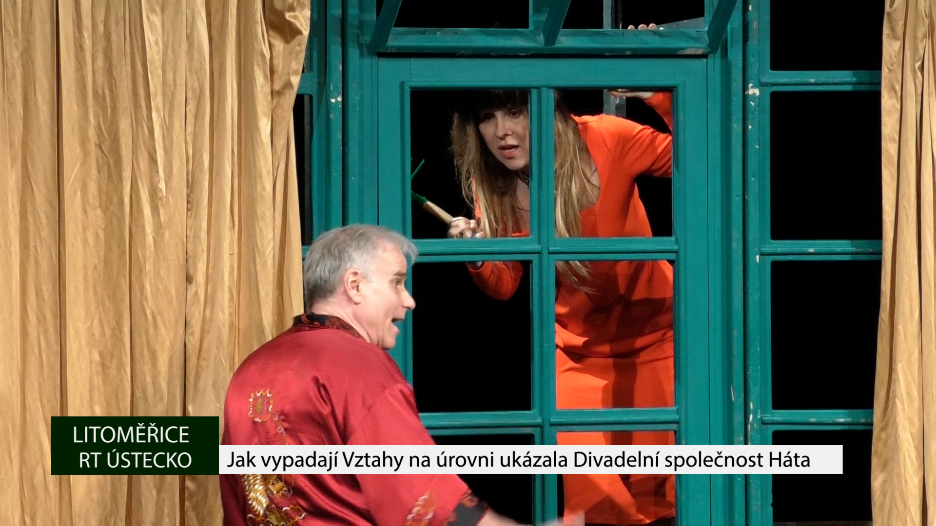 LITOMĚŘICE: Jak vypadají Vztahy na úrovni ukázala Divadelní společnost Háta