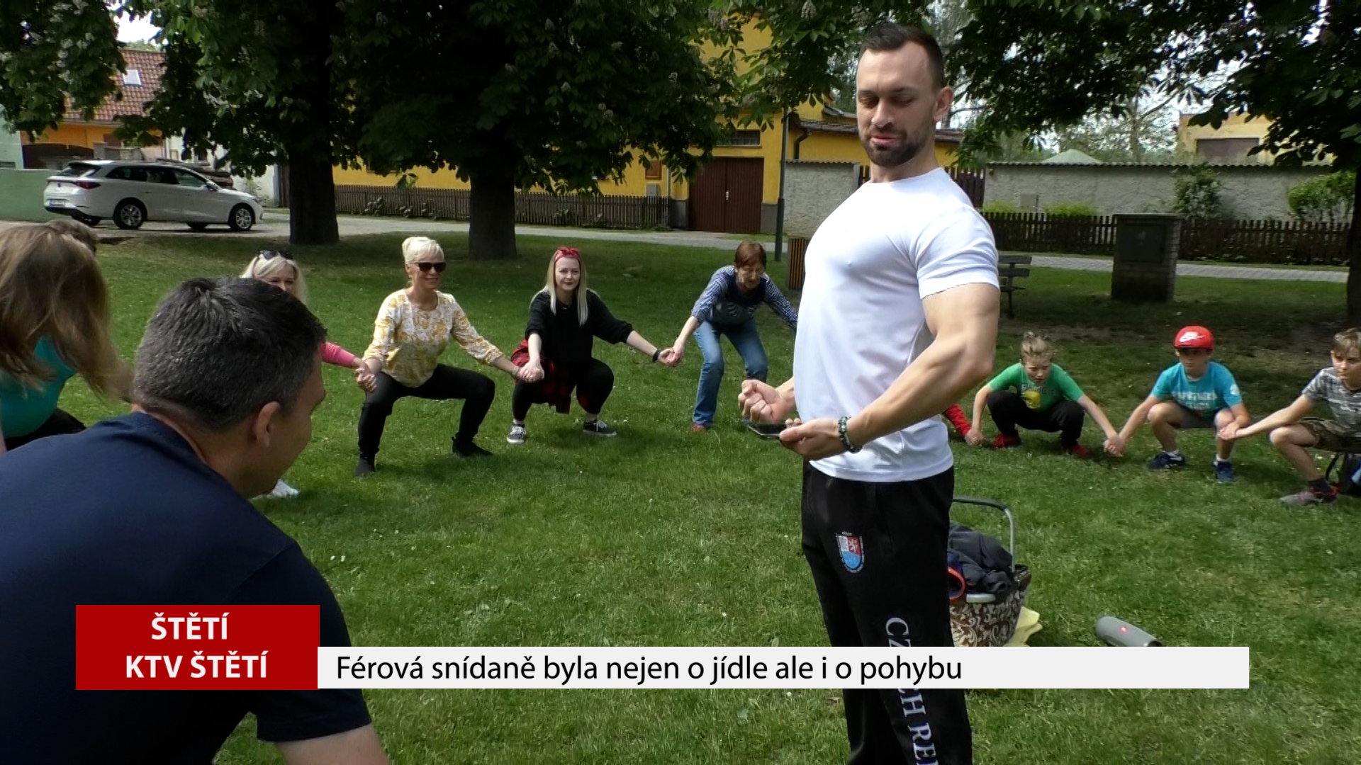 ŠTĚTÍ: Férová snídaně byla nejen o jídle ale i o pohybu
