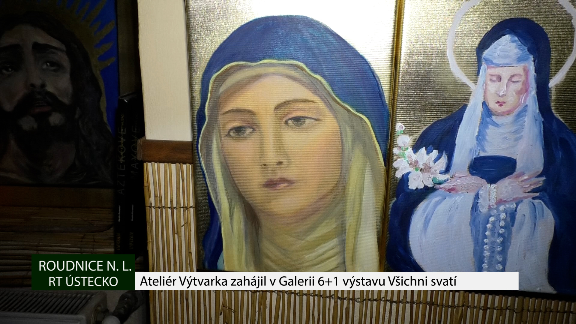 ROUDNICE N. L.: Ateliér Výtvarka zahájil v Galerii 6+1 výstavu Všichni svatí