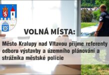 VOLNÁ MÍSTA: Město Kralupy nad Vltavou přijme referenty a strážníka městské policie