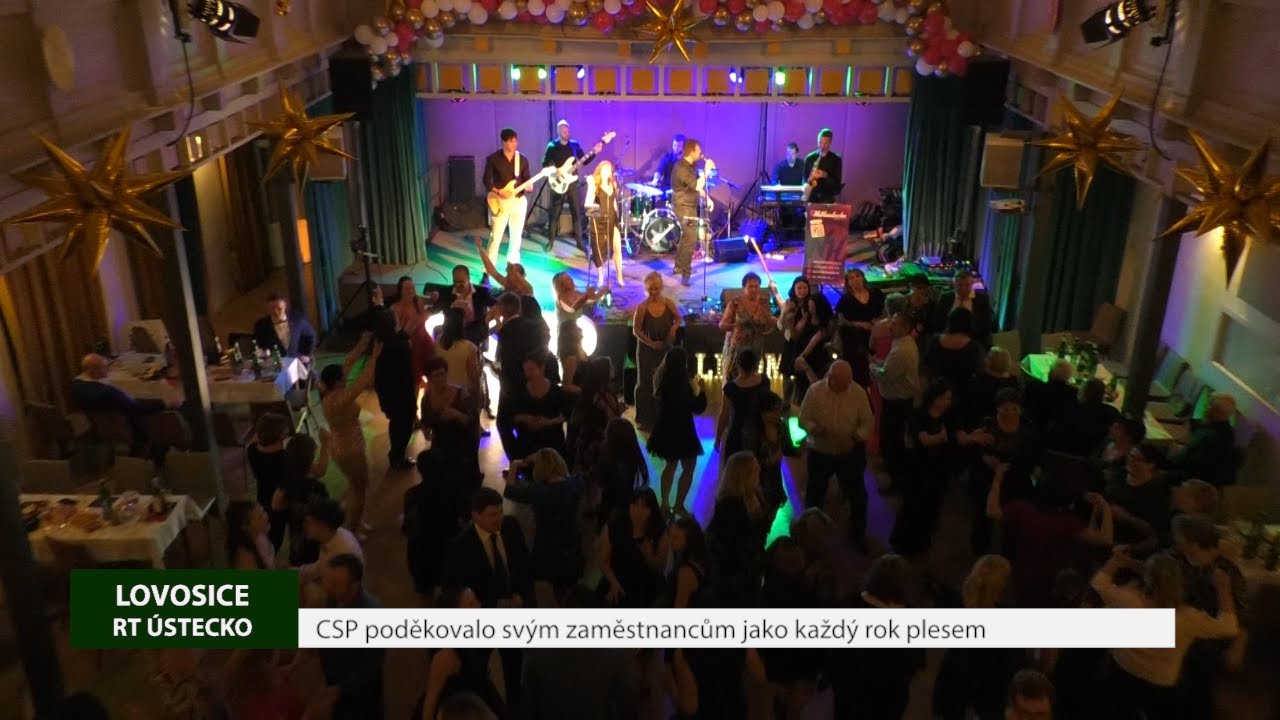 LOVOSICE: CSP poděkovalo svým zaměstnancům jako každý rok plesem