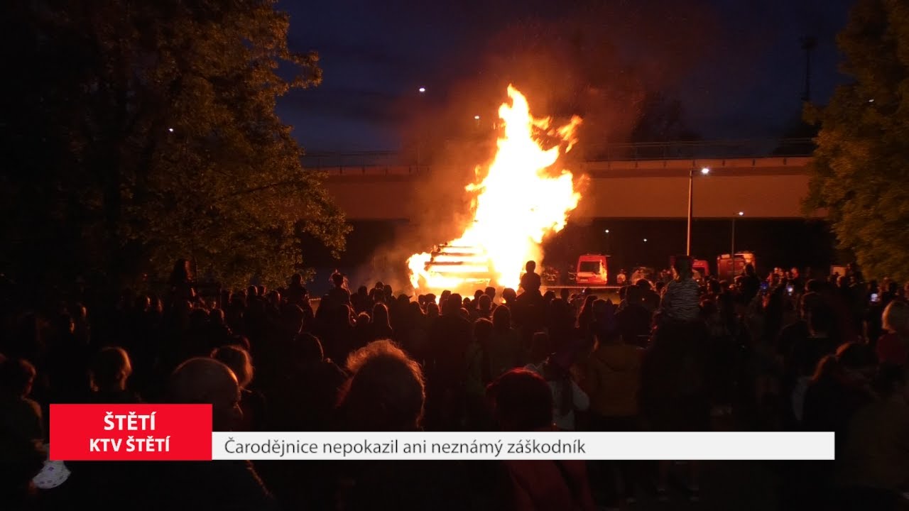 ŠTĚTÍ: Čarodějnice nepokazil ani neznámý záškodník