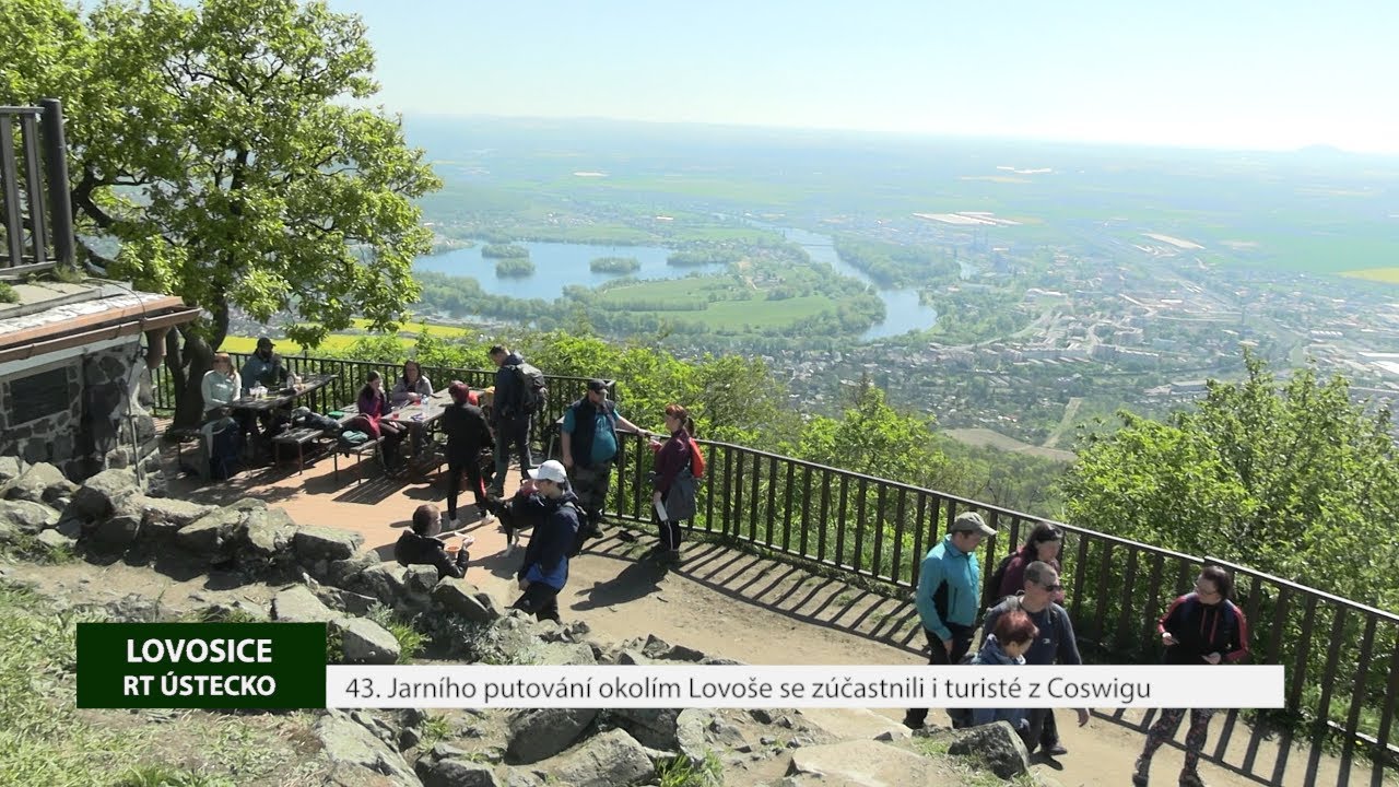 LOVOSICE: 43. Jarního putování okolím Lovoše se zúčastnili i turisté z Coswigu