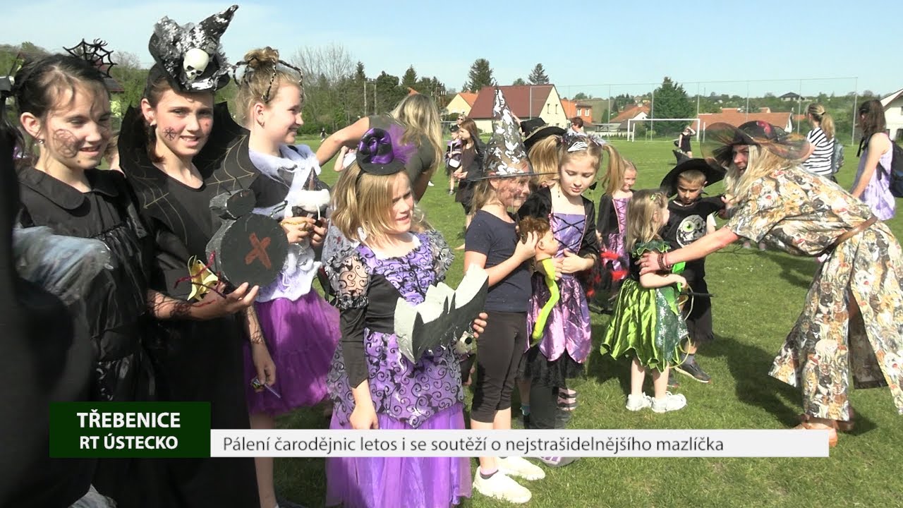 TŘEBENICE: Pálení čarodějnic letos i se soutěží o nejstrašidelnějšího mazlíčka