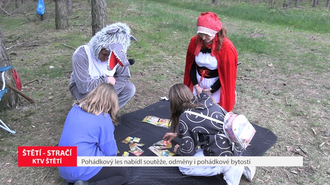 ŠTĚTÍ: Pohádkový les nabídl soutěže, odměny i pohádkové bytosti