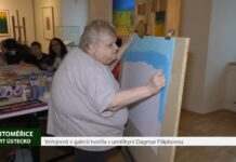 LITOMĚŘICE: Veřejnost v galerii tvořila s umělkyní Dagmar Filípkovou
