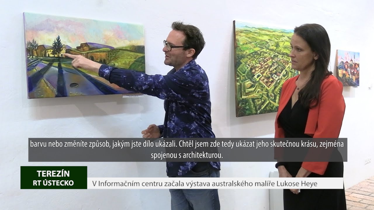 TEREZÍN: V Informačním centru začala výstava australského malíře Lukose Heye