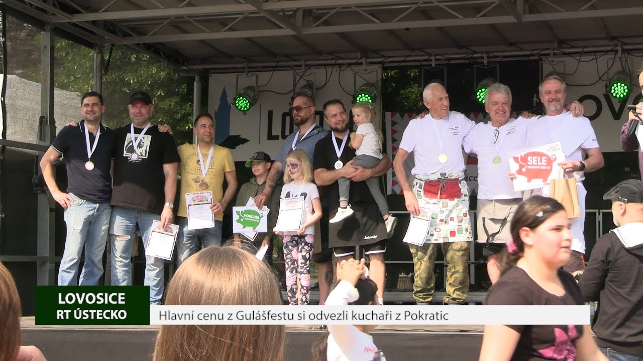 LOVOSICE: Hlavní cenu z Gulášfestu si odvezli kuchaři z Pokratic