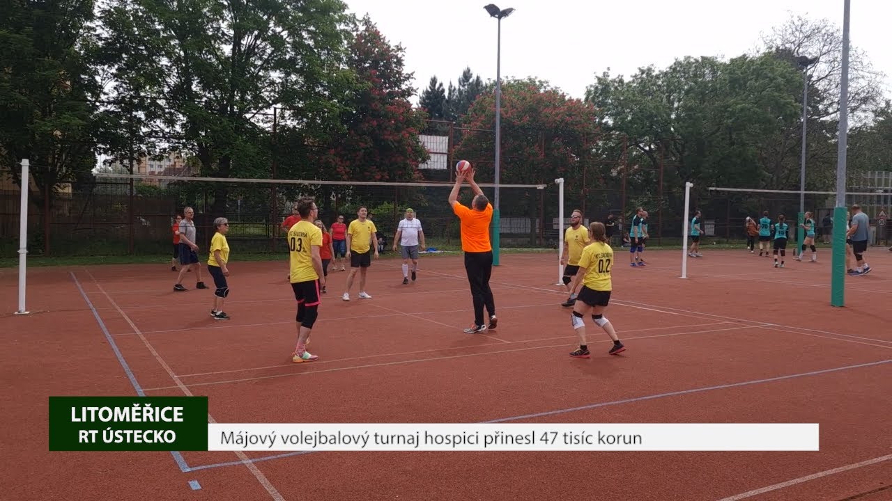 LITOMĚŘICE: Májový volejbalový turnaj hospici přinesl 47 tisíc korun