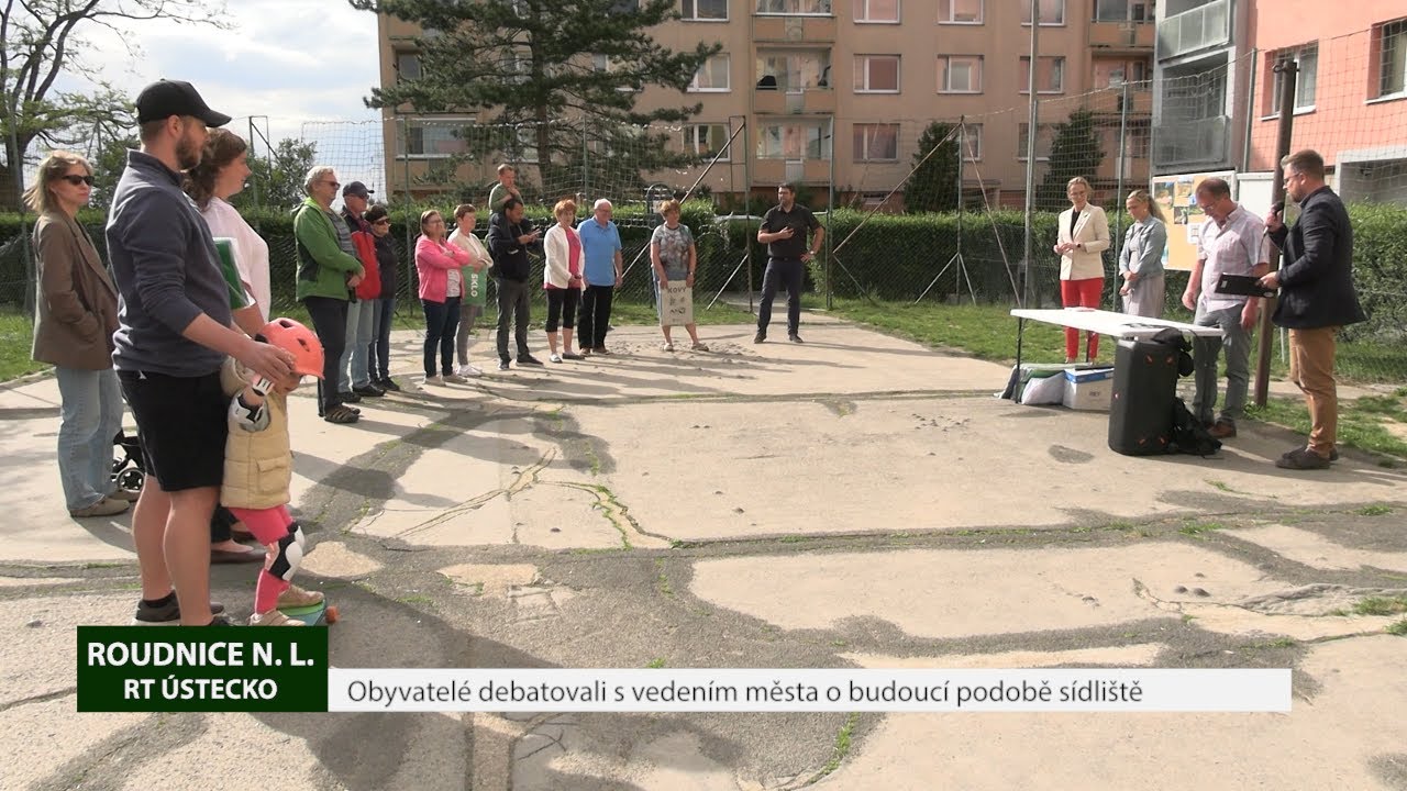ROUDNICE N. L.: Obyvatelé debatovali s vedením města o budoucí podobě sídliště