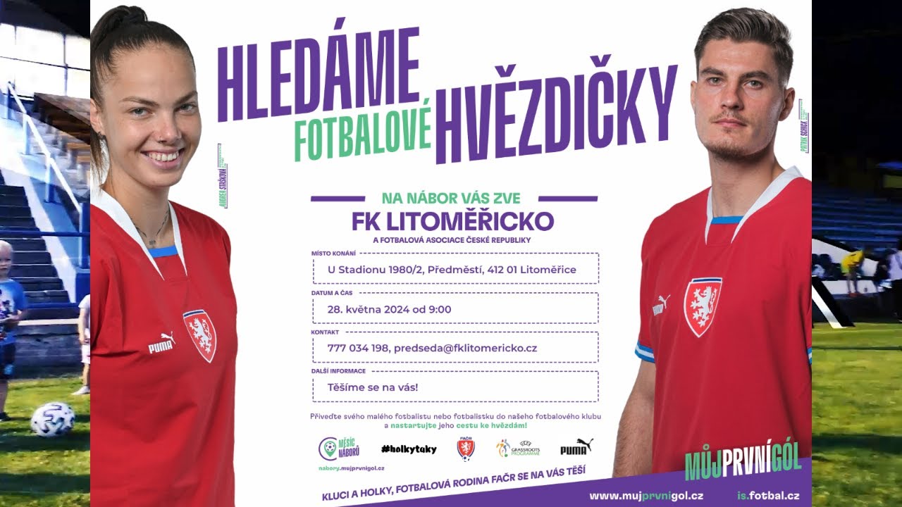 LITOMĚŘICKO: FK Litoměřicko zve na nábor malých fotbalistek a fotbalistů