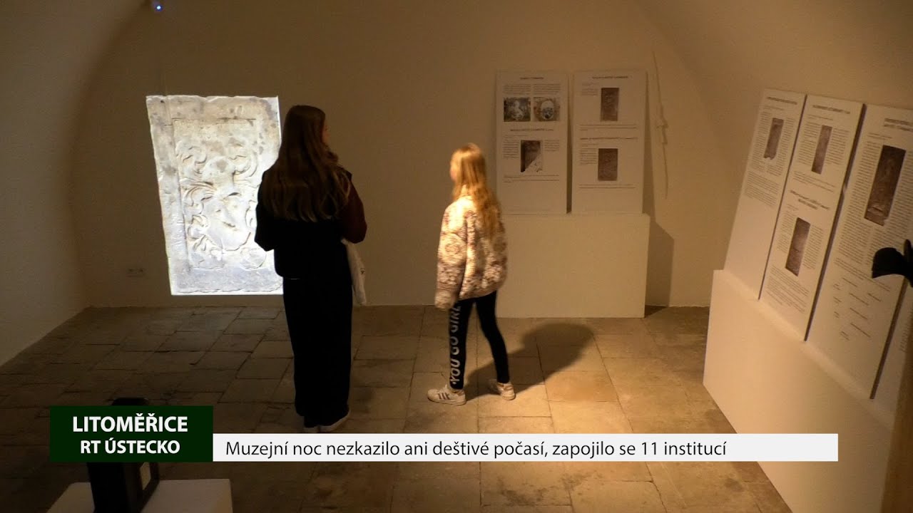 LITOMĚŘICE: Muzejní noc nezkazilo ani deštivé počasí, zapojilo se 11 institucí