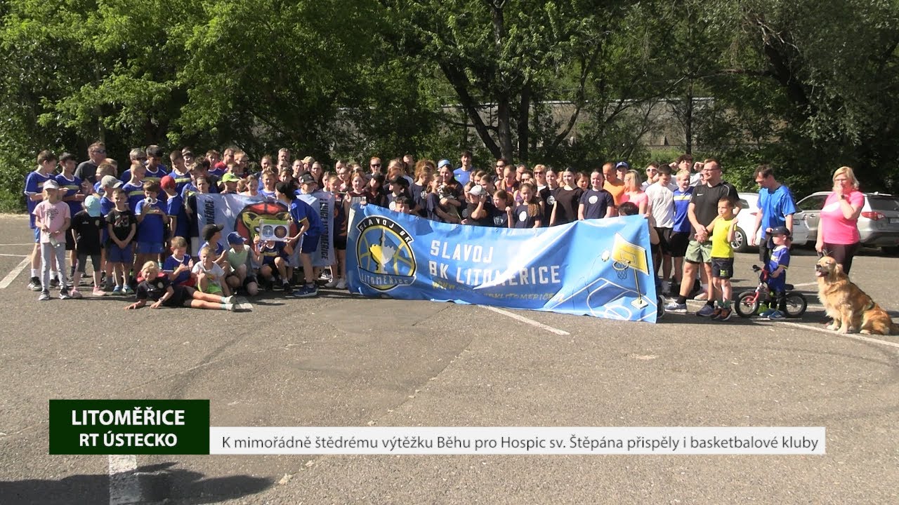 LITOMĚŘICE: Ke štědrému výtěžku Běhu pro Hospic sv. Štěpána přispěly i basketbalové týmy