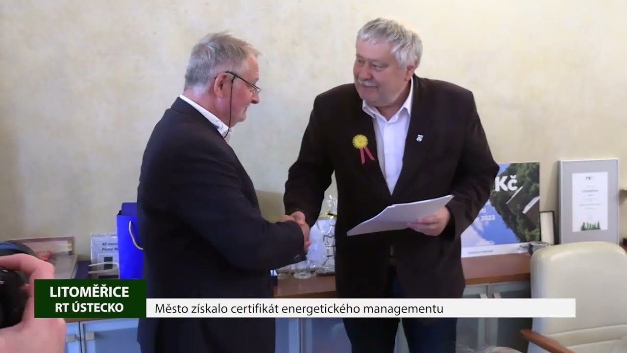LITOMĚŘICE: Město získalo certifikát energetického managementu