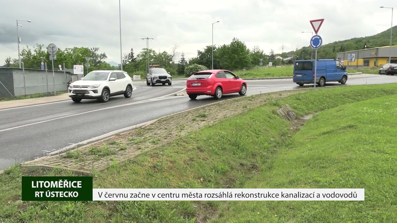 LITOMĚŘICE: V červnu začne v centru města rozsáhlá rekonstrukce kanalizací a vodovodů