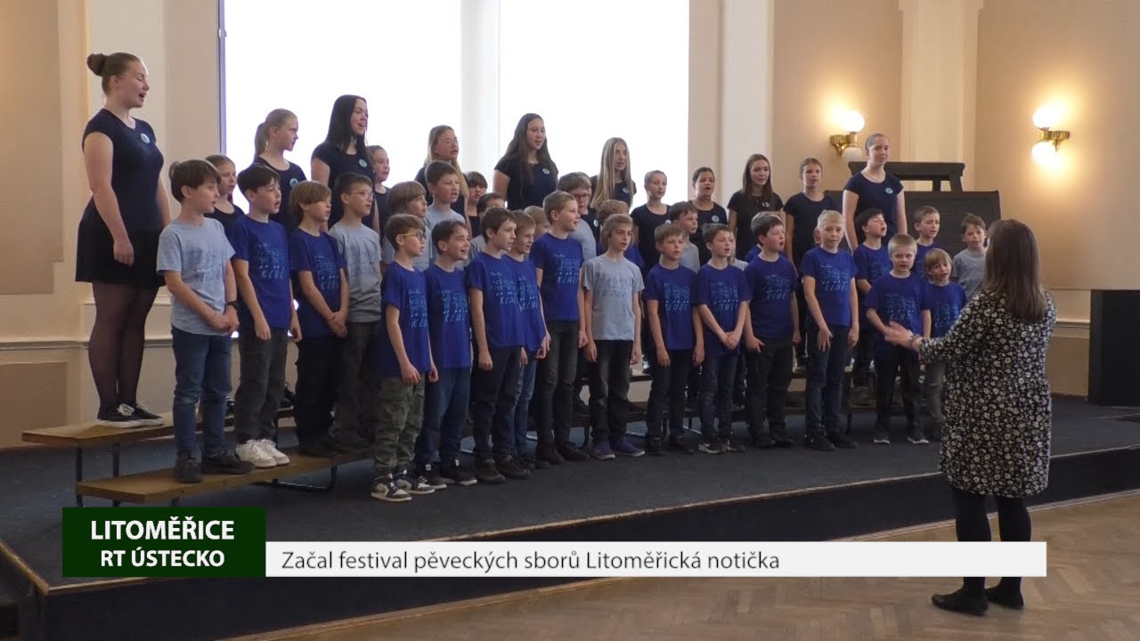 LITOMĚŘICE: Začal festival pěveckých sborů Litoměřická notička