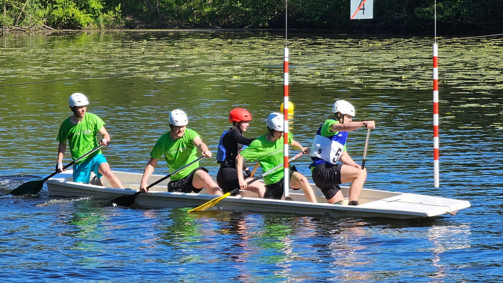 V Lovosicích proběhl pohárový závod ve vodáckém pětiboji