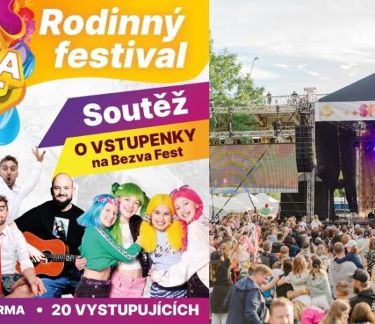Soutěžte o rodinnou vstupenku na rodinný festival Bezva Fest 2025 v Litoměřicích!