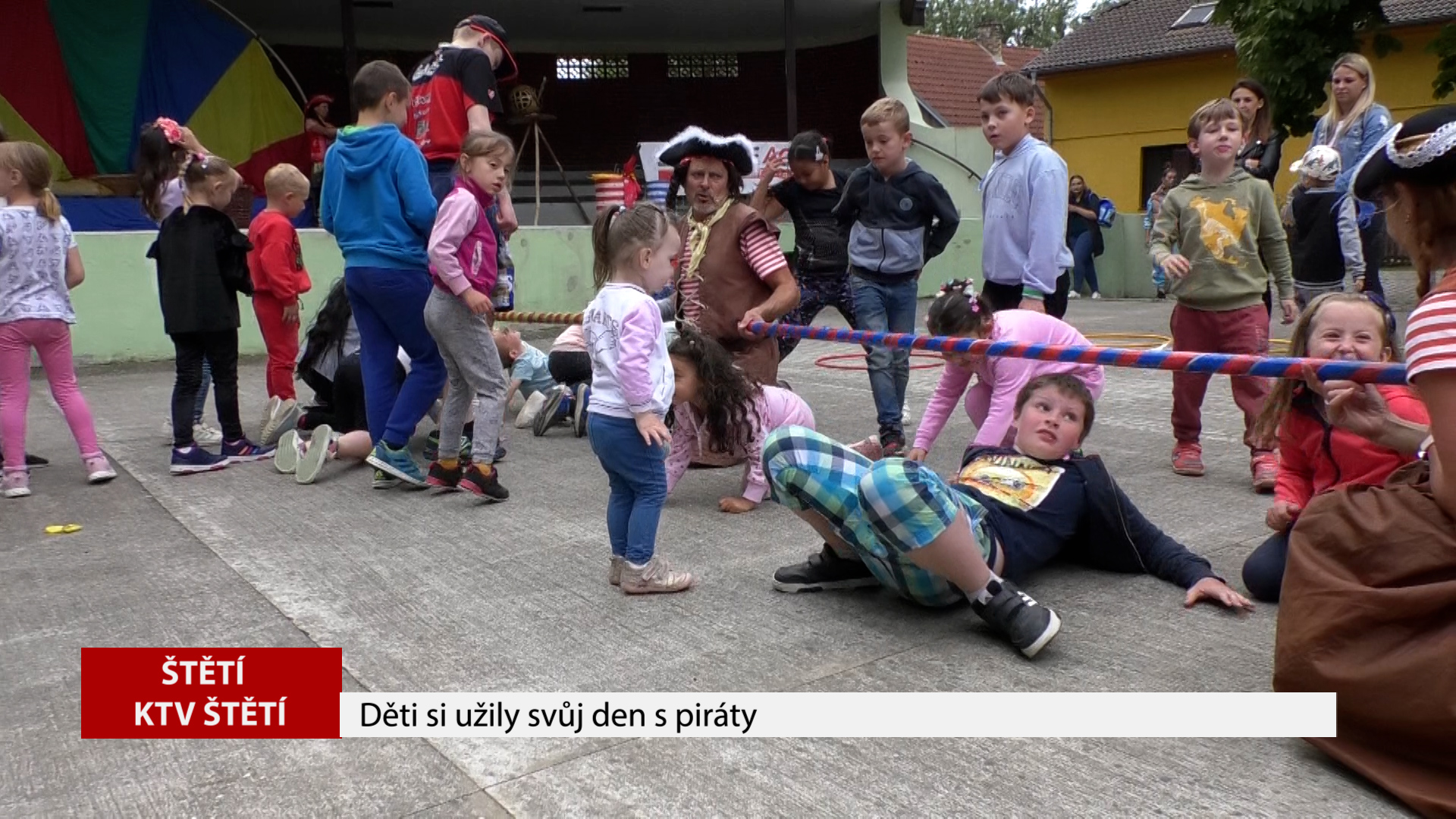 ŠTĚTÍ: Děti si užily svůj den s piráty