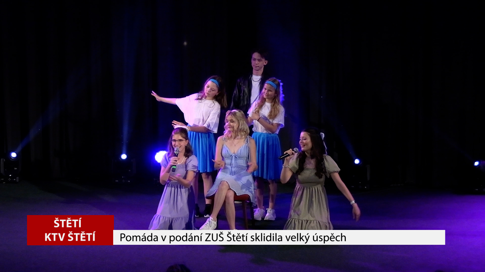 ŠTĚTÍ: Pomáda v podání ZUŠ Štětí sklidila velký úspěch