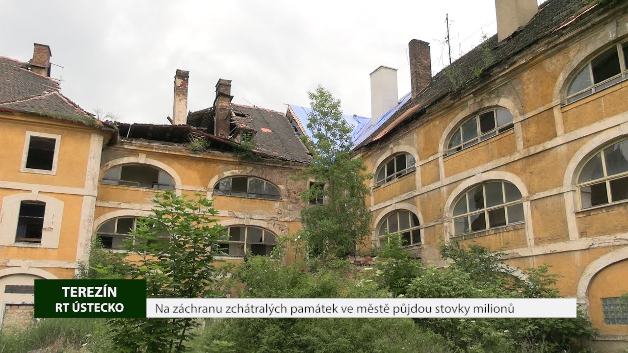 TEREZÍN: Na záchranu zchátralých památek ve městě půjdou stovky milionů