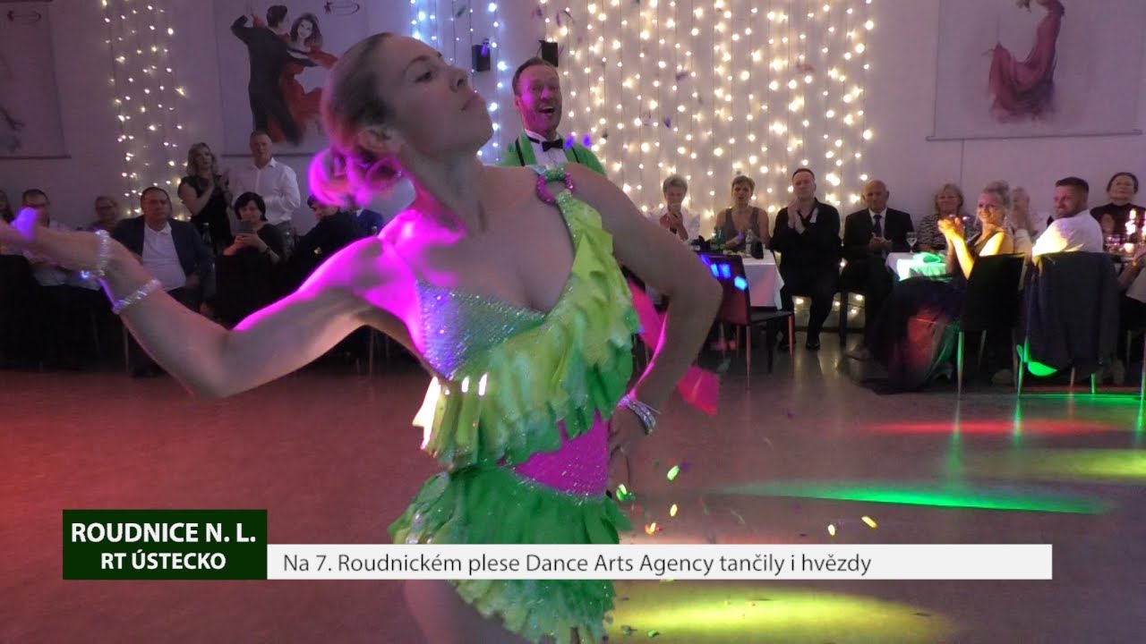ROUDNICE N. L.: Na 7. Roudnickém plese Dance Arts Agency tančily i hvězdy
