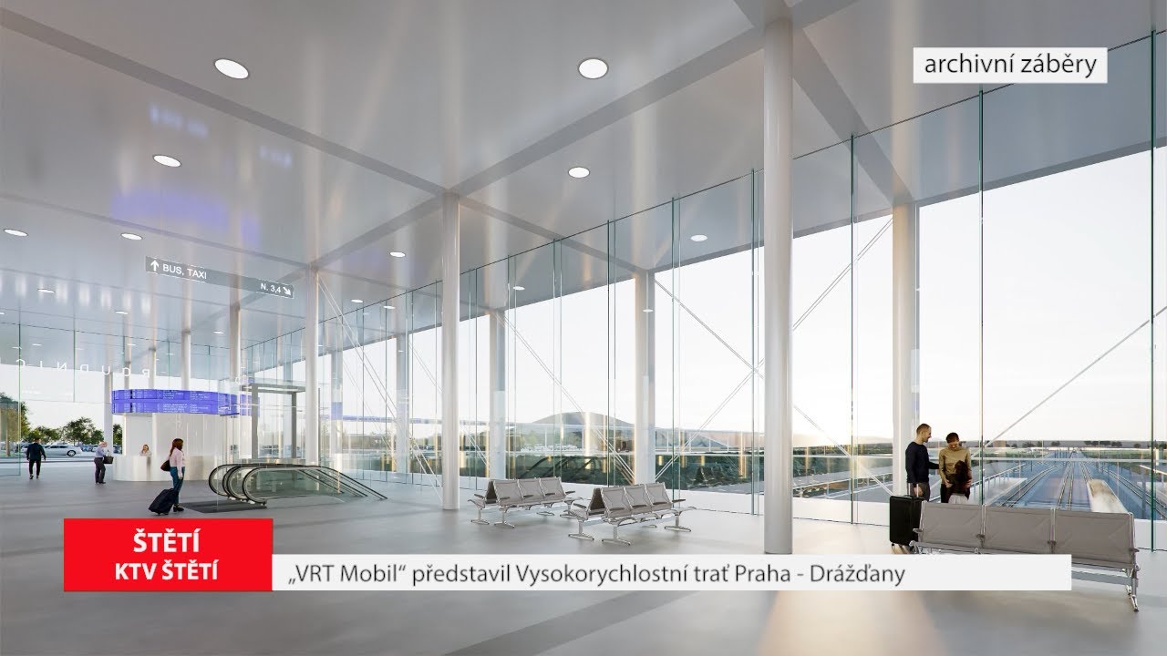 ŠTĚTÍ: „VRT Mobil“ představil Vysokorychlostní trať Praha – Drážďany