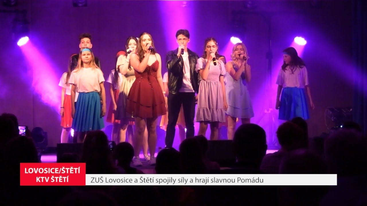 LOVOSICE/ŠTĚTÍ: ZUŠ Lovosice a Štětí spojily síly a hrají slavnou Pomádu