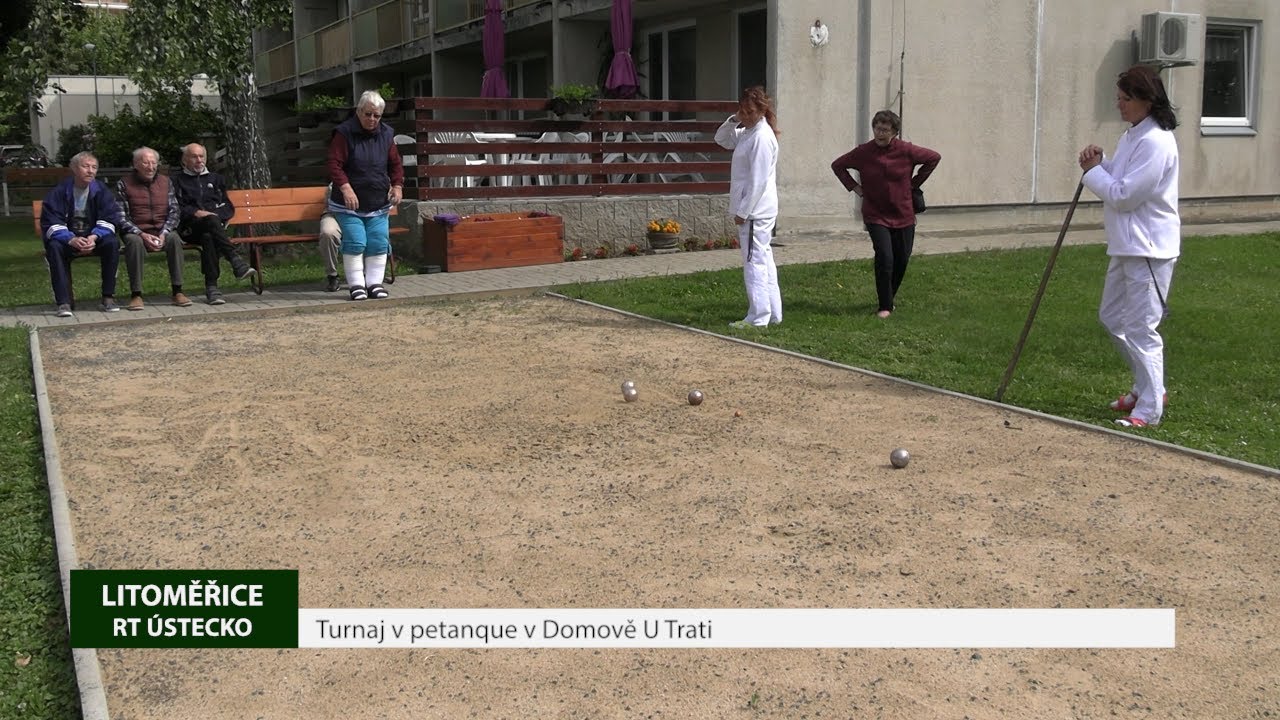 LITOMĚŘICE: Turnaj v petanque v Domově U Trati