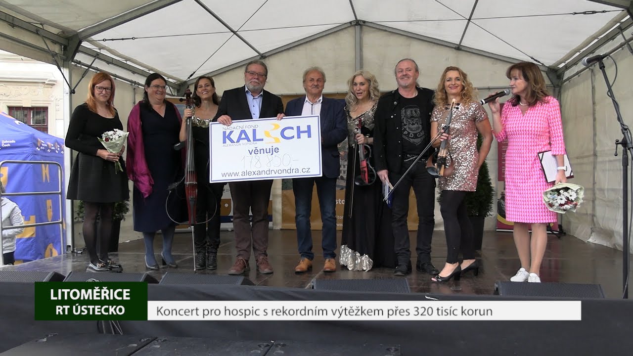 LITOMĚŘICE: Koncert pro hospic s rekordním výtěžkem přes 320 tisíc korun