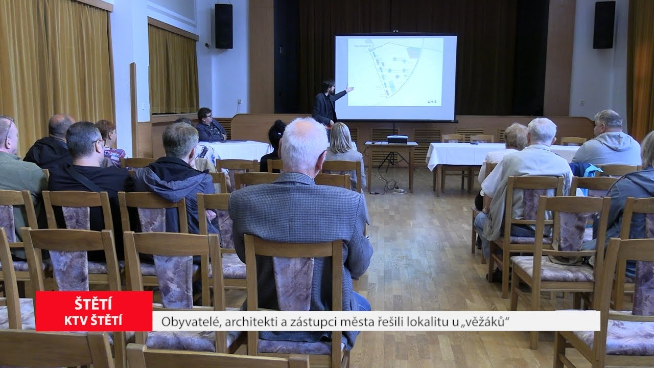 ŠTĚTÍ: Obyvatelé, architekti a zástupci města řešili lokalitu u „věžáků“