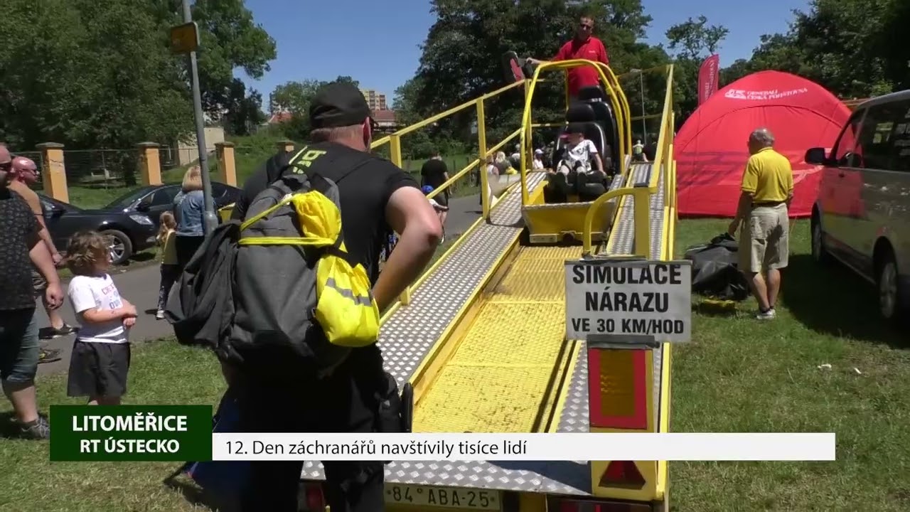 LITOMĚŘICE: 12. Den záchranářů navštívily tisíce lidí