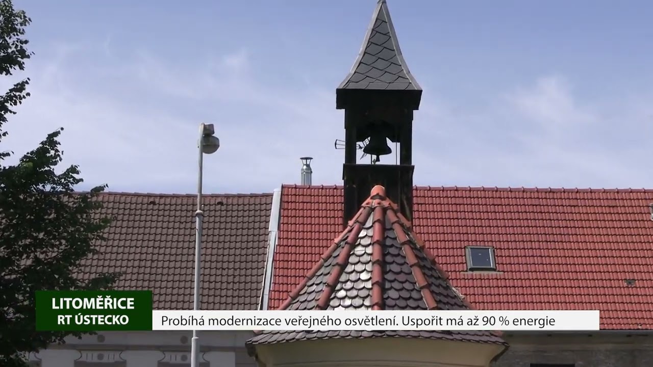 LITOMĚŘICE: Probíhá modernizace veřejného osvětlení. Uspořit má až 90 % energie