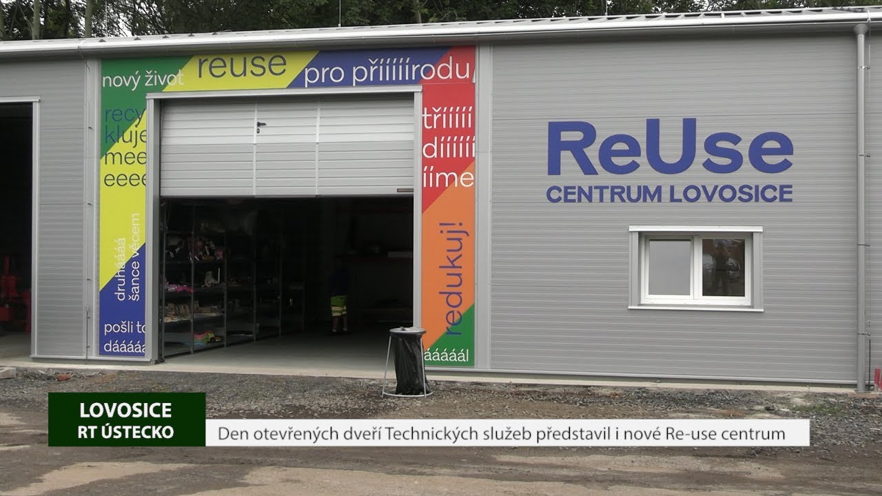 LOVOSICE: Den otevřených dveří Technických služeb představil i nové Re-use centrum