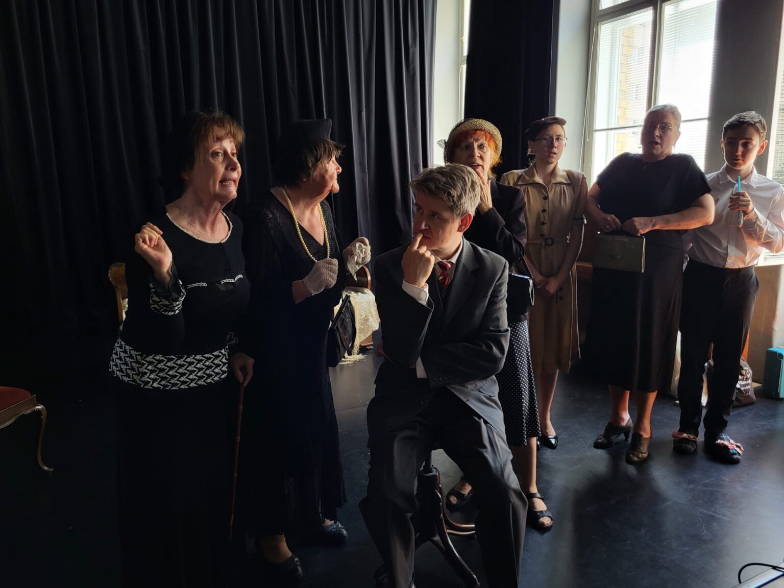 Na nádvoří Státního zámku Libochovice zahraje Divadelní spolek Ty-já-tr