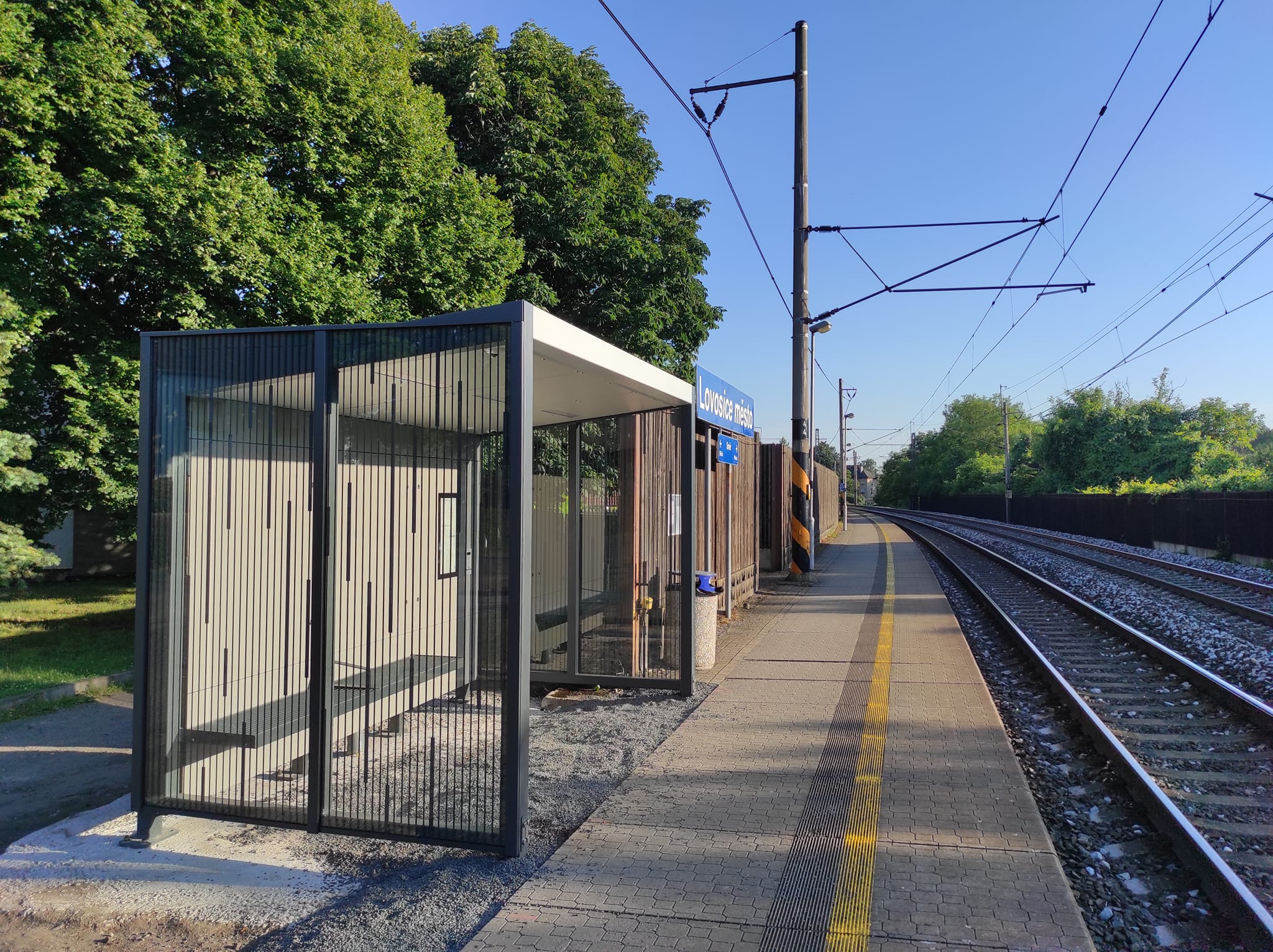 Vlaková zastávka Lovosice – město patří k nejmodernějším v republice