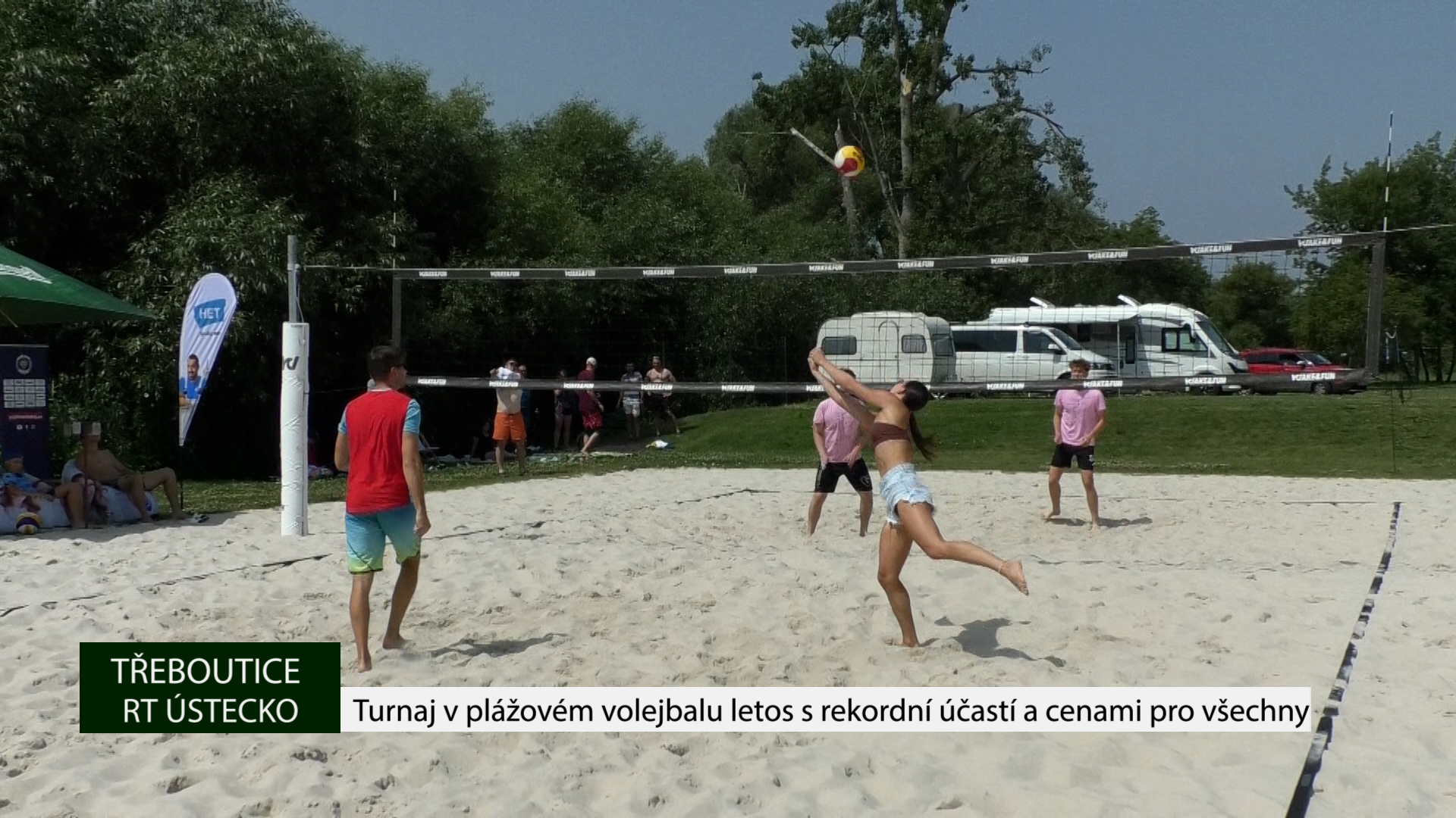 TŘEBOUTICE: Turnaj v plážovém volejbalu letos s rekordní účastí a cenami pro všechny