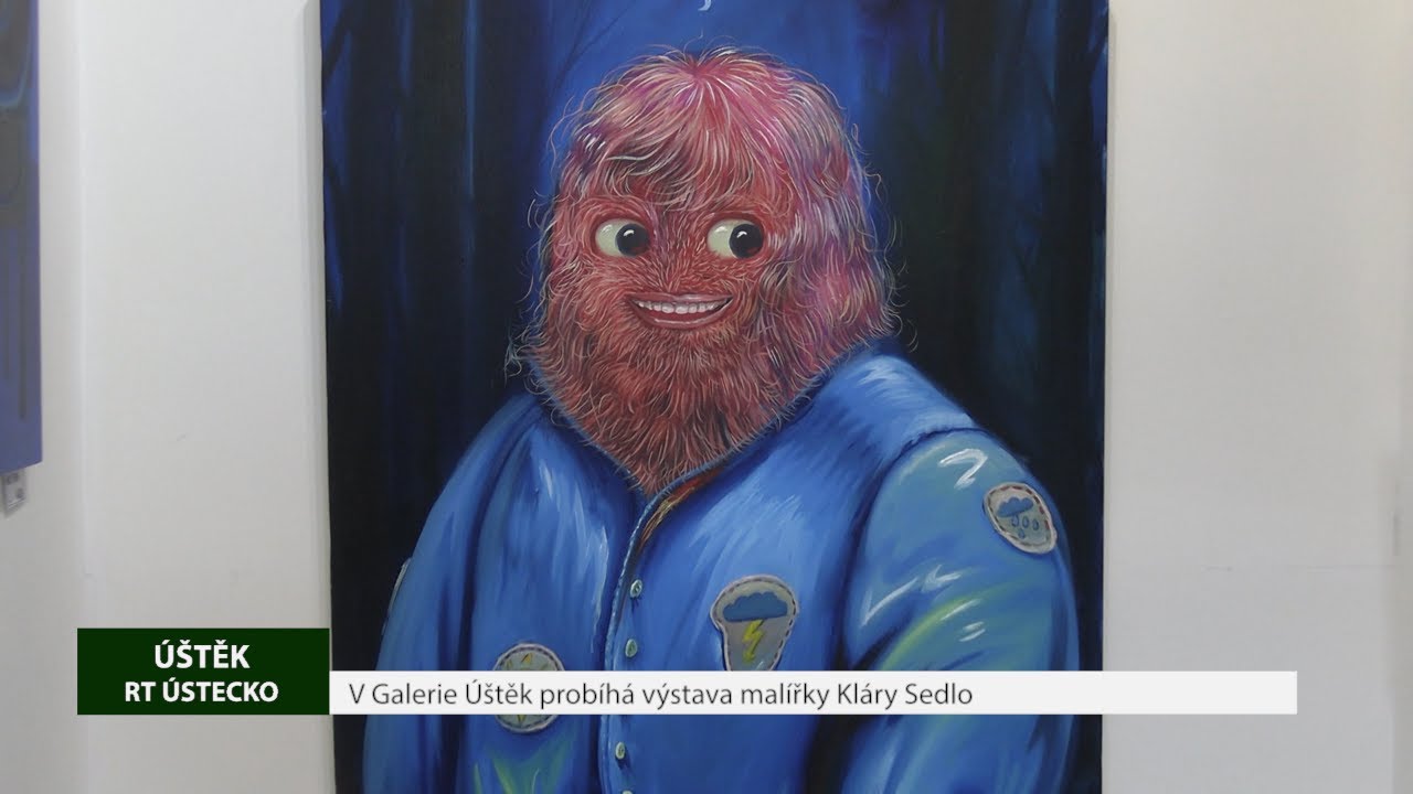 ÚŠTĚK: V Galerie Úštěk probíhá výstava malířky Kláry Sedlo