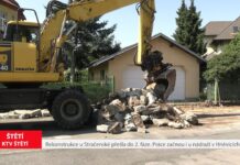 ŠTĚTÍ: Rekonstrukce u Stračenské přešla do 2. fáze. Práce začnou i u nádraží v Hněvic