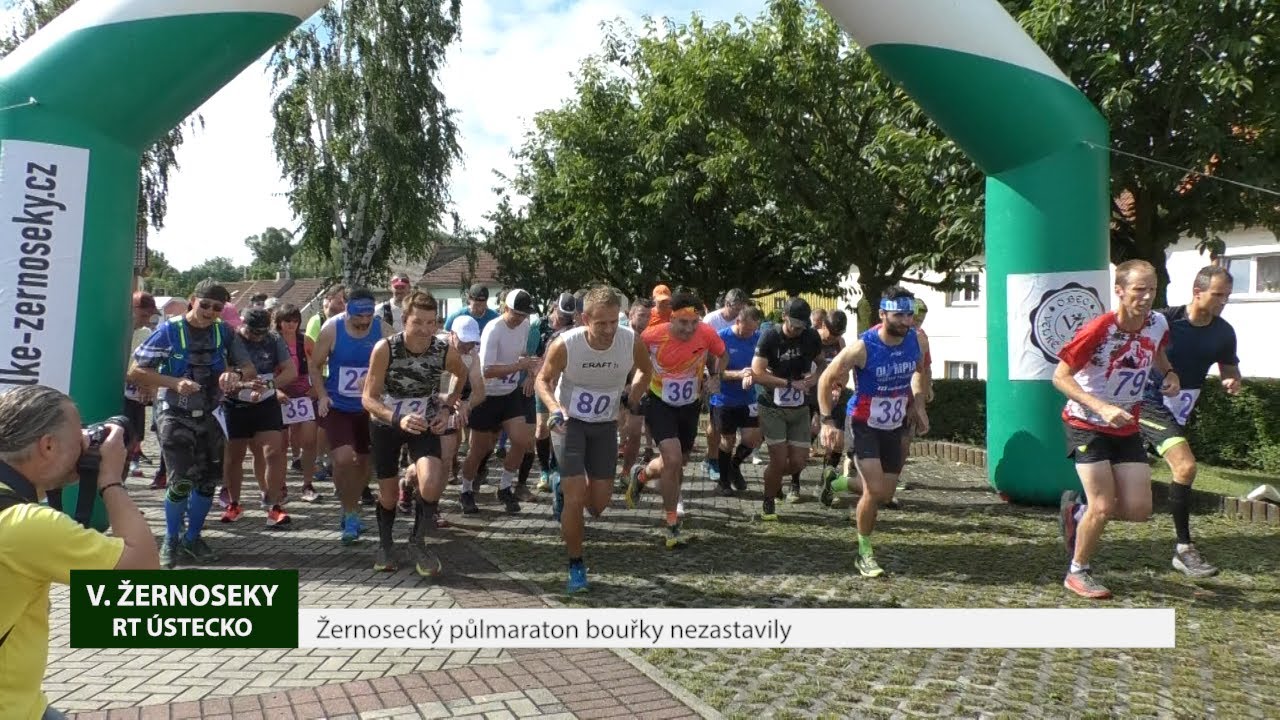 V. ŽERNOSEKY: Žernosecký půlmaraton bouřky nezastavily